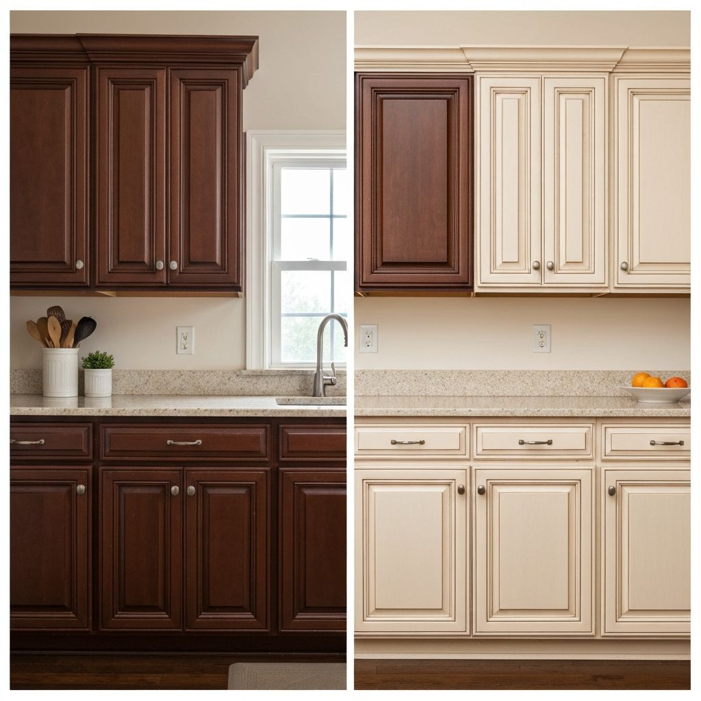 Refinishing vs. Refacing Cabinets