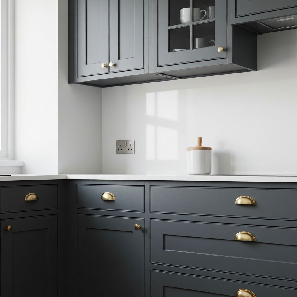 Charcoal Modern Kitchen - After