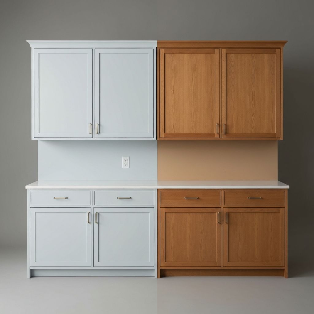 Painting vs. Staining Cabinets